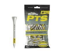 Pride Men's Pride Titanium Wooden Pack of 75 Black Yellow 70 mm, Black Yellow, 2 3 4 UK