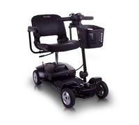 Pride Mobility Apex Lite e-Mobility Device - Compact 4 Wheel e-Mobility Device for Adult, 4mph, Black