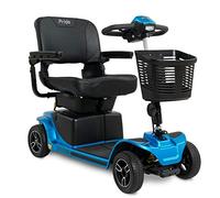 Pride Mobility Revo 2.0 Mobility Scooter - Lightweight 4 Wheel Electric Scooters for Adult (Blue)