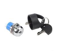 Pride Mobility Scooter Key Switch Replacement with 2 Spare Keys - Zinc Alloy Ignition Lock for Electric Wheelchairs for victory Go Go for revo 2.0
