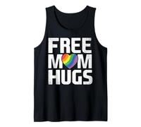 Pride MOM Mommy Rainbow Hug Queer Lesbian Gay CSD Party LGBT Tank Top