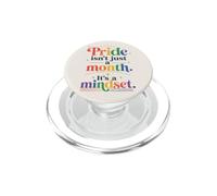Pride Month LGBTQ Ally Rainbow Equality Mindset PopSockets PopGrip for MagSafe