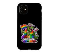 Pride Never Goes Extinct T-Rex Gay-saurus Case for iPhone 11