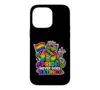 Pride Never Goes Extinct T-Rex Gay-saurus Case for iPhone 14 Pro Max