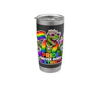 Pride Never Goes Extinct T-Rex Gay-Saurus Stainless Steel Insulated Tumbler
