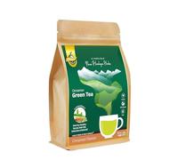 PRIDE OF HIMALAYA Cinnamon Bay Leaf Green Tea | Loose Leaf | Refreshing Herbal Blend with Himalayan Ingredients | 100g Pack | Over 60 Cups | Naturally Flavorful