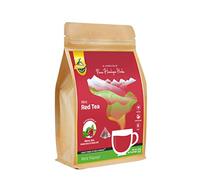 PRIDE OF HIMALAYA Hibiscus Mint Herbal Tea | 100g Loose Leaf Blend | Caffeine-Free Refreshing Drink with Himalayan Herbs | Over 60 Cups | Natural & Flavorful