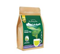 PRIDE OF HIMALAYA Rosemary Green Tea Loose Leaf 100g | Refreshing Herbal Blend with Himalayan Ingredients | Enjoy Over 60 Cups | Uplifting Aroma & Natural Wellness