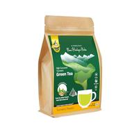 PRIDE OF HIMALAYA Turmeric Green Tea | 40 Teabags | Herbal Blend with Turmeric & Green Tea | Refreshing Wellness Drink | Caffeine-Free | Natural Ingredients