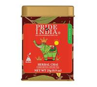 Pride Of India - Natural Herbal Chai (Comforting Spiced Tea), PACK of 6-15 Tea Bags Per Box