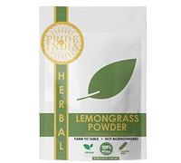 Pride Of India - Organic Lemongrass Fine Cut & Sifted - 3.53 oz (100 gm) - Certified Pure and Authentic Indian Herb - Perfect for Herbal Tea, Soups, Salads, Marinades etc