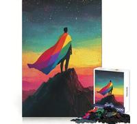 Pride on The Mountaintop Teenagers 1000 Piece Jigsaw Puzzle Mind Exercise Toy Group Play Precision Cut Festival Gift (38x52cm)