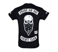 Pride or Die MMA Black Fight Club T shirt (XL)