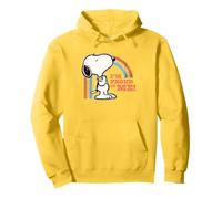 Pride Peanuts Snoopy Rainbow LGBTQ Summer Fashion Love XOXO Pullover Hoodie