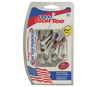 Pride Performance USA Flag Tees 2-3/4", 30 Count