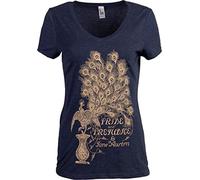 Pride & Prejudice | Jane Austen 1813 Romance Book Club Reader Reading Women's V-Neck T-Shirt Top