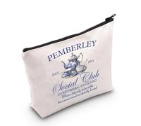 Pride Prejudice Pemberley Makeup Bag Pemberley Social Club Gift Mr. Darcy and Elizabeth Bennet Gift Pemberley House Gifts (Pemberley Social UK)