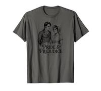 Pride & Prejudice Since 1813 Darcy and Elizabeth Pen and Ink T-Shirt