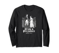 Pride & Prejudice Since 1813 Pen and Ink Darcy and Elizabeth Long Sleeve T-Shirt