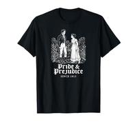 Pride & Prejudice Since 1813 Pen and Ink Darcy and Elizabeth T-Shirt
