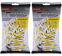 Pride Professional System 100 ProLength 2 3/4" Golf Tees White/Yellow (2-Pack)