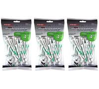 Pride Professional Tee System Golf ProLength-Max 4" 50 Count White/Green(3-Pack)