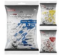 PRIDE PROFESSIONAL WOODEN GOLF TEES - BUMPER PACKS