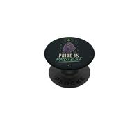 Pride Protest LGBTQ Activism Queer Resistance Equality PopSockets Adhesive PopGrip