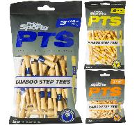 PRIDE PTS BAMBOO STEP GOLF TEES - BUMPER PACKS
