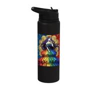 Pride Queen Goddess Royal Aura Celebrating Party Stainless Steel Insulated Water Bottle