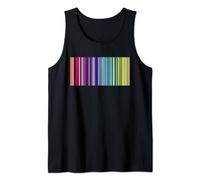 Pride Rainbow Bar Code Tank Top
