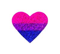 Pride Rainbow Brooch LGBTQ Progress Ally Heart Shaped Lapel Pin Glitter Acrylic Gay Lesbian Trans Pin, Acrylic, no gemstone