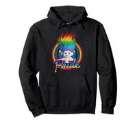 Pride Rainbow Trolls Vibrant Expression Pullover Hoodie