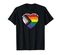 Pride Safe Space Heart LGBTQ+ You Can Be Yourself With Me T-Shirt