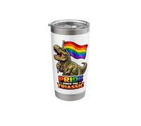 Pride Since The Triassic Rainbow Dino Pride Stainless Steel Insulated Tumbler