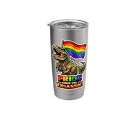 Pride Since The Triassic Rainbow Dino Pride Stainless Steel Insulated Tumbler