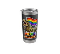 Pride Since The Triassic Rainbow Dino Pride Stainless Steel Insulated Tumbler