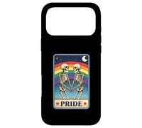 Pride Skeletons Holding Hands Under Rainbow LGBTQ Tarot Case for iPhone 17 Pro Max