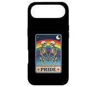 Pride Skeletons Holding Hands Under Rainbow LGBTQ Tarot Case for iPhone Air