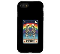 Pride Skeletons Holding Hands Under Rainbow LGBTQ Tarot Case for iPhone SE (2020) / 7/8