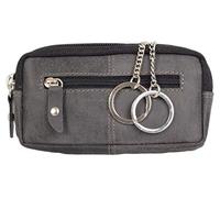 Pride & Soul Modern Key Wallet Holder, 12, 5 x 6, 0 x 2, 0 Centimeters Grau