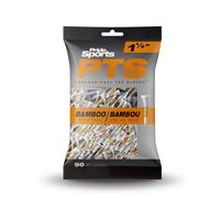 Pride Sports Pride PTS White/Orange Bamboo Golf Tees 1 1/2in - 90pack