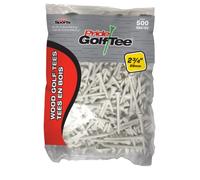Pride Unisex Pride Tee, 2-3/4 Inch Deluxe Tee, 500 Count, White Golf Tees, White, 70mm UK