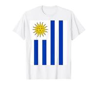 Pride Uruguay Country Flag Spirit Game Day Home Fan Sports T-Shirt