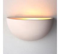 pride wall light in unglazed ceramic