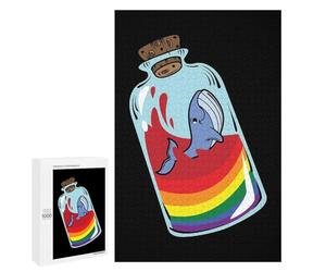 Pride Whale Potion Hobby Jigsaw Puzzle for Adults, 1000 PCS, A Rewarding Pastime for Dedicated Jigsaw Fans, for Family Nights