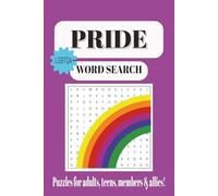 Pride Word Search Puzzle Book: Word search with easy to read print about LGBTQ Pride | 6x9 inches, 110 pages | 50+ puzzles...Gift for Vacations, Holidays, and Free Time for Teens and Adults