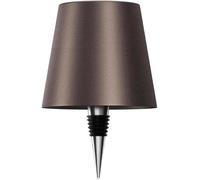 Pridola Wireless Bottle Lamp Portable Outdoor Camping Ambiance Desk Decor Tri-Color Dimmable Rechargeable Plug-in Tabletop (Coffee)