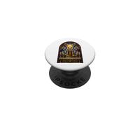 Priest Elevating Host Gothic Cathedral Mosaic Art Faith PopSockets Adhesive PopGrip