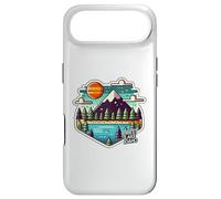 Priest Lake Idaho ID Nature Pixelated Logo Vacation Design Case for iPhone Air